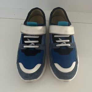 Jacadi Paris Blue and White Sneakers size 33